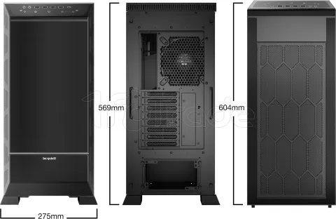 Photo de Boitier Grand Tour E-ATX Be Quiet Dark Base Pro 901 avec panneau vitré (Noir)