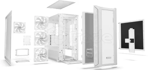 Photo de Boitier Grand Tour E-ATX be quiet! Shadow Base 800 FX RGB avec panneau vitré (Blanc)