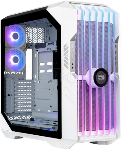 Photo de Boitier Grand Tour E-ATX Cooler Master Haf 700 Evo RGB avec panneau vitré (Blanc)