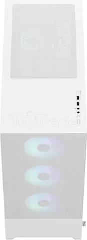 Photo de Boitier Grand Tour E-ATX Fractal Design Pop Air XL RGB avec panneau vitré (Blanc)