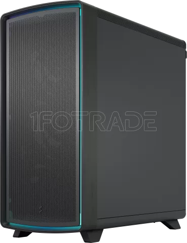 Photo de Boitier Grand Tour E-ATX Fractal Summit Ambience Blackout TG RGB avec panneau vitré (Noir)