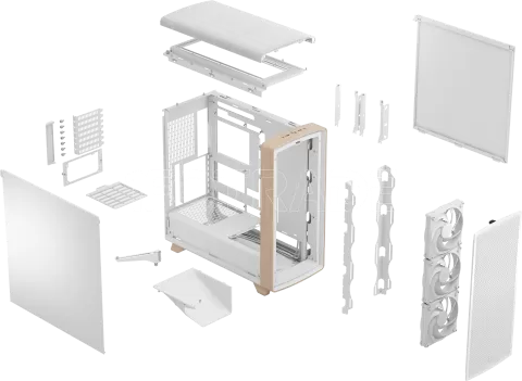 Photo de Boitier Grand Tour E-ATX Fractal Summit Solid (Blanc)