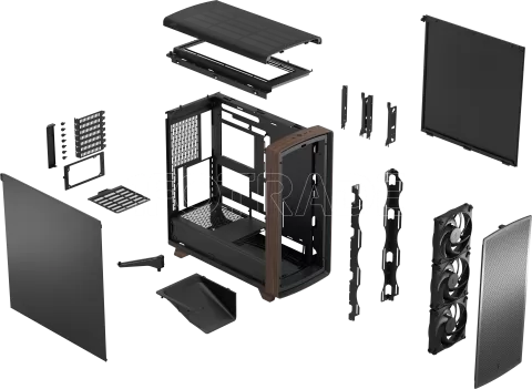Photo de Boitier Grand Tour E-ATX Fractal Summit Solid (Noir)