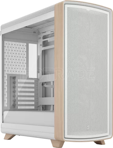 Photo de Boitier Grand Tour E-ATX Fractal Summit TG avec panneau vitré (Blanc)