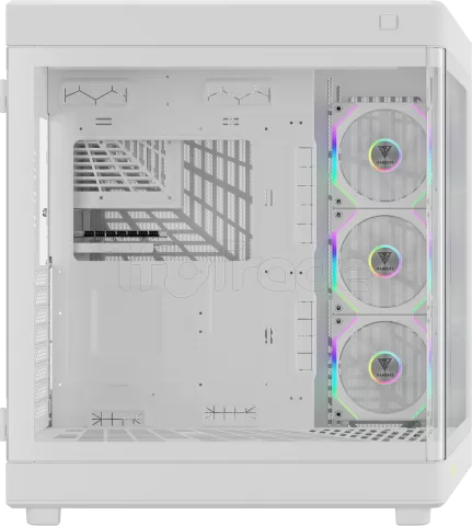 Photo de Boitier Grand Tour E-ATX Gamdias Neso P1 Pro avec panneaux vitrés (Blanc)