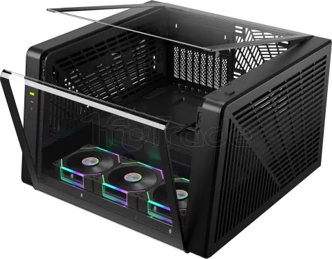 Photo de Boitier Grand Tour E-ATX Gamdias Neso P1 Pro avec panneaux vitrés (Noir)
