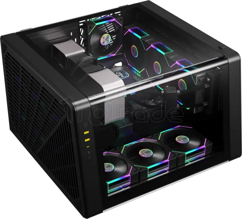Photo de Boitier Grand Tour E-ATX Gamdias Neso P1 Pro avec panneaux vitrés (Noir)