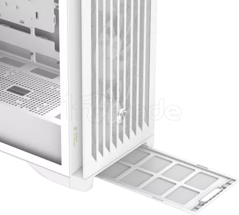 Photo de Boitier Grand Tour E-ATX Gamemax Leader 2 ARGB avec panneau vitré (Blanc)