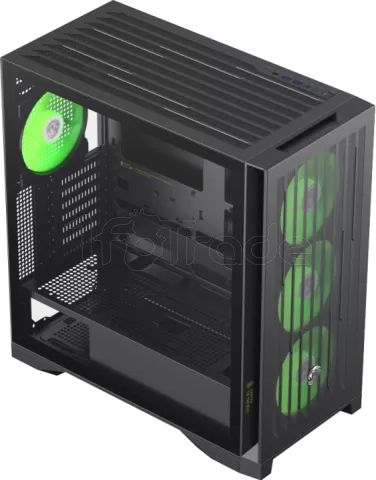 Photo de Boitier Grand Tour E-ATX Gamemax Leader 2  ARGB avec panneau vitré (noir)