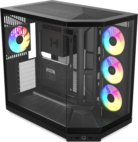 Photo de Boitier Grand Tour E-ATX Hyte Y50 RGB avec panneaux vitrés (Noir)