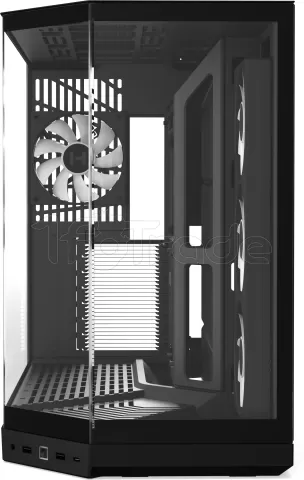 Photo de Boitier Grand Tour E-ATX Hyte Y50 RGB avec panneaux vitrés (Noir)