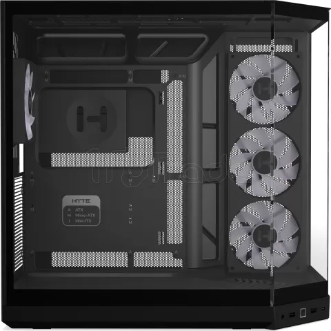 Photo de Boitier Grand Tour E-ATX Hyte Y50 RGB avec panneaux vitrés (Noir)
