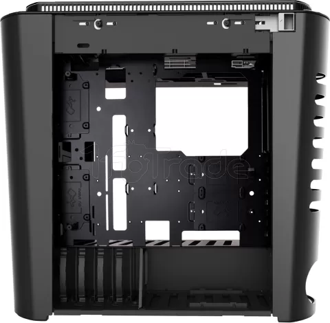 Photo de Boitier Grand Tour E-ATX InWin 915 RGB avec panneau vitré + alimentation 850W (Argent)