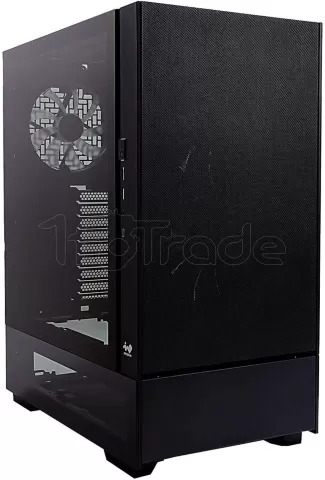 Photo de Boitier Grand Tour E-ATX InWin ModFree Base avec panneau vitré (Noir)