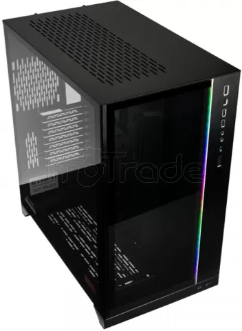 Photo de Boitier Grand Tour E-ATX Lian-Li O11 Dynamic XL RGB avec panneaux vitrés (Noir)