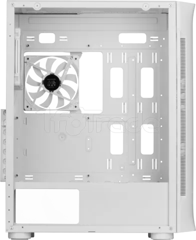 Photo de Boitier Grand Tour E-ATX Mars Gaming MC-Neo RGB avec panneau vitré (Blanc)