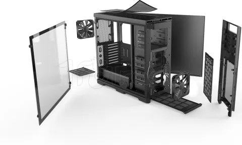 Photo de Boitier Grand Tour E-ATX Phanteks Enthoo Pro avec panneau vitré (Noir)