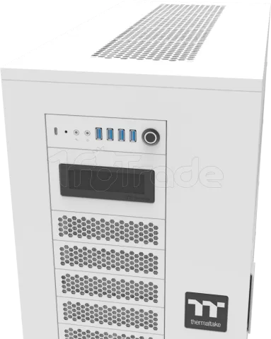 Photo de Boitier Grand Tour E-ATX Thermaltake AX700 avec panneau vitré (Blanc)