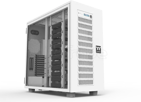 Photo de Boitier Grand Tour E-ATX Thermaltake AX700 avec panneau vitré (Blanc)