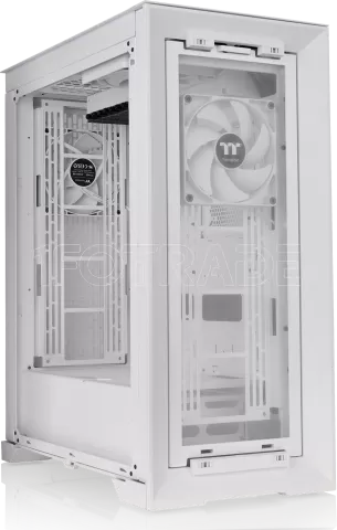 Photo de Boitier Grand Tour E-ATX Thermaltake CTE T500 Air RGB avec panneau vitré (Blanc)