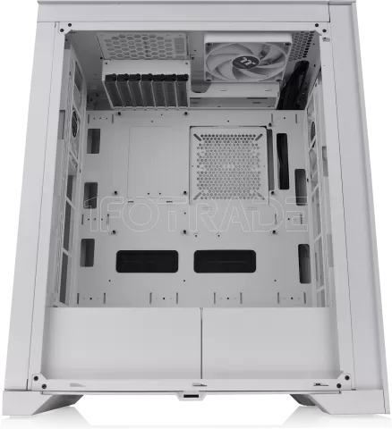 Photo de Boitier Grand Tour E-ATX Thermaltake CTE T500 Air RGB avec panneau vitré (Blanc)