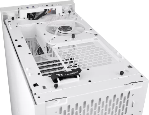 Photo de Boitier Grand Tour E-ATX Thermaltake CTE T500 Air RGB avec panneau vitré (Blanc)