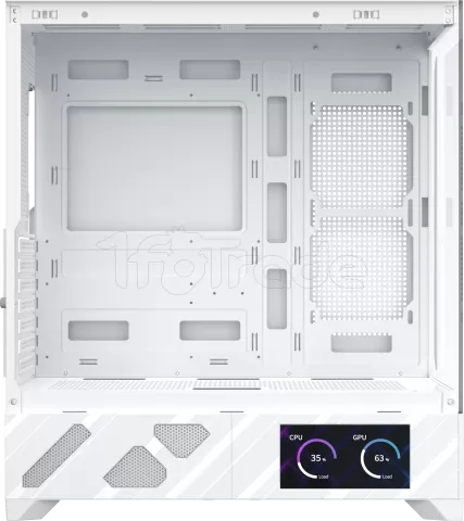 Photo de Boitier Grand-Tour E-ATX Xigmatek Alphard Pro RGB avec panneau vitré (Blanc)
