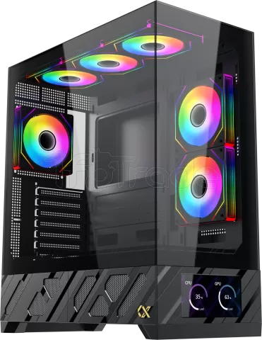 Photo de Boitier Grand-Tour E-ATX Xigmatek Alphard Pro RGB avec panneau vitré (Noir)