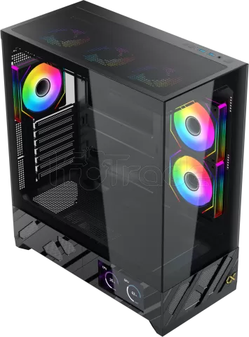 Photo de Boitier Grand-Tour E-ATX Xigmatek Alphard Pro RGB avec panneau vitré (Noir)