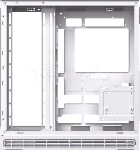 Photo de Boitier Grand Tour E-ATX Xigmatek Cloud Digital avec panneaux vitrés (Blanc)