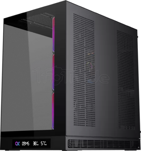 Photo de Boitier Grand Tour E-ATX Xigmatek Cloud Digital avec panneaux vitrés (Noir)