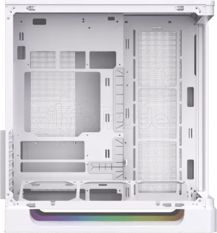 Photo de Boitier Grand-Tour E-ATX Xigmatek Heaven Air ARGB avec panneaux vitrés (Blanc)