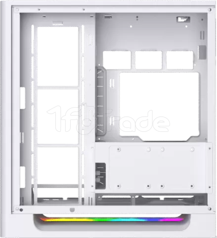 Photo de Boitier Grand-Tour E-ATX Xigmatek Heaven Air RGB avec panneaux vitrés (Blanc)