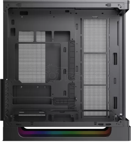 Photo de Boitier Grand-Tour E-ATX Xigmatek Heaven Air RGB avec panneaux vitrés (Noir)