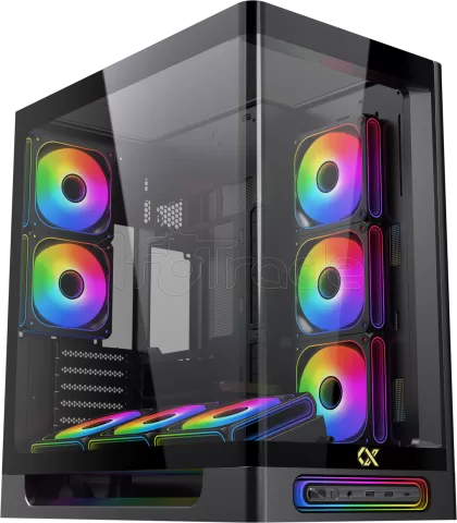 Photo de Boitier Grand-Tour E-ATX Xigmatek Heaven RGB avec panneaux vitrés (Noir)