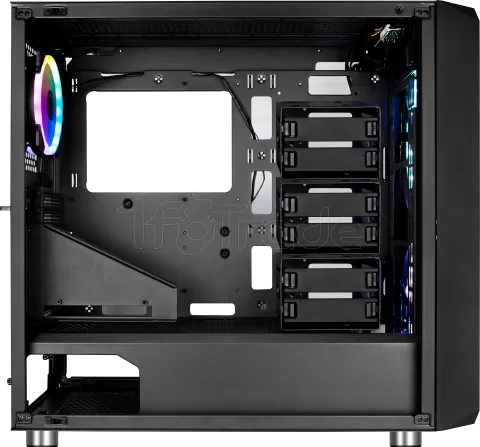 Photo de Boitier Grand-Tour E-ATX Xigmatek Zest RGB avec panneaux vitrés (Noir)