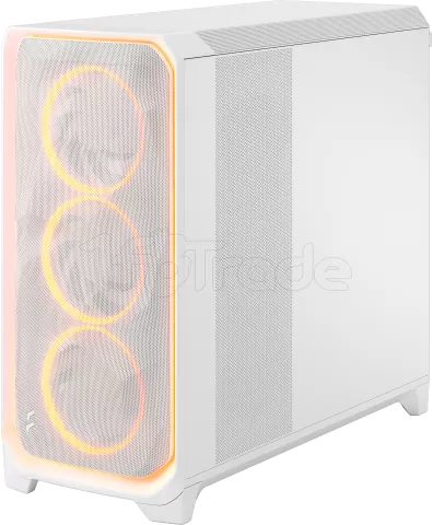 Photo de Boitier Grand Tour EE-ATX Fractal Design Meshify 3 XL Ambience Pro RGB avec panneau vitré (Blanc)