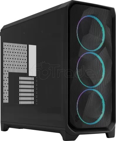 Photo de Boitier Grand Tour EE-ATX Fractal Design Meshify 3 XL RGB avec panneau vitré (Noir)
