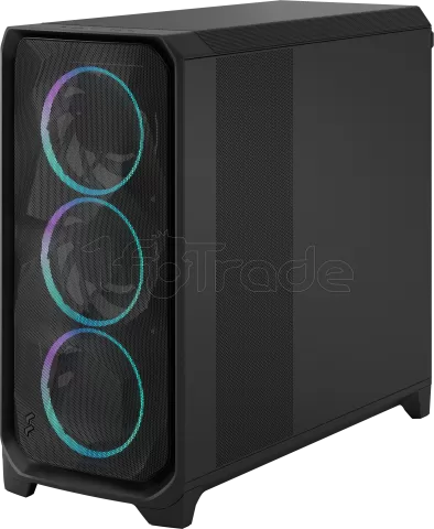 Photo de Boitier Grand Tour EE-ATX Fractal Design Meshify 3 XL RGB avec panneau vitré (Noir)