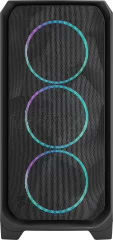 Photo de Boitier Grand Tour EE-ATX Fractal Design Meshify 3 XL RGB avec panneau vitré (Noir)