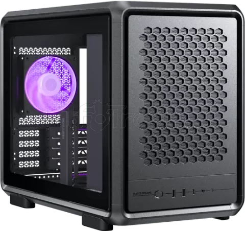Photo de Boitier  Micro ATX  Cooler Master MasterFrame 400 Mesh avec panneau vitré (Noir)