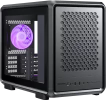 Photo de Boitier  Micro ATX  Cooler Master MasterFrame 400 Mesh avec panneau vitré (Noir)