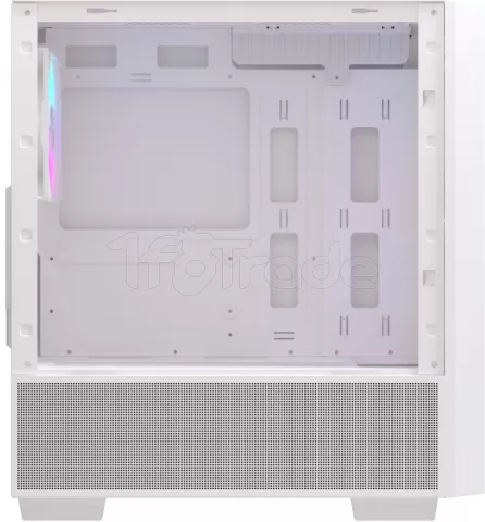 Photo de Boitier Micro ATX Einarex PM150 RGB avec panneau vitré (Blanc)