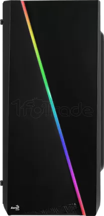 Photo de Boitier Micro Tour ATX AeroCool Cylon Mini-G RGB avec panneau vitré (Noir)