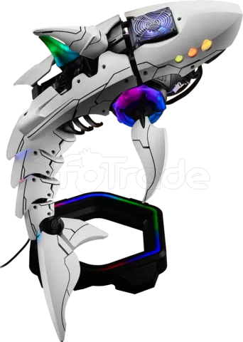 Photo de Boitier Mini ITX Cooler Master Shark X avec alimentation 850W + watercooling 120mm