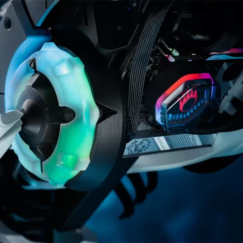 Photo de Boitier Mini ITX Cooler Master Shark X avec alimentation 850W + watercooling 120mm