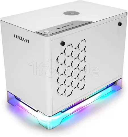 Boitier Mini ITX InWin A1 Plus RGB + alimentation 650W (Blanc