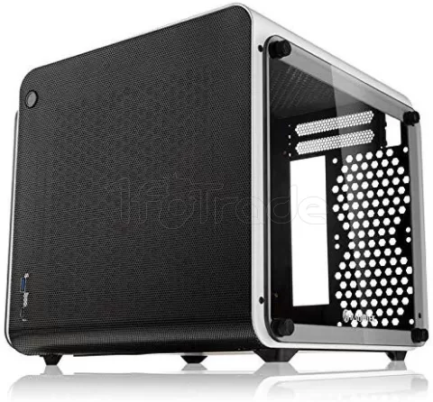 Photo de Boitier Mini ITX Raijintek Evo avec panneaux vitrés (Blanc)