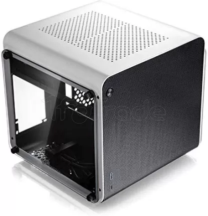 Photo de Boitier Mini ITX Raijintek Evo avec panneaux vitrés (Blanc)