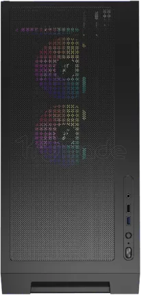 Photo de Boitier Mini Tour Micro ATX 1stPlayer AU6 ARGB avec panneaux vitrés (Noir)